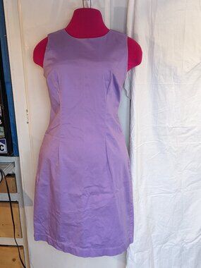 J.W. Treci Purple Sheath Dress Sz 12